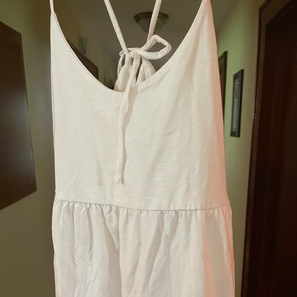 White sun dress